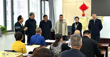 学院院长周玉树到老年大学调研指导工作