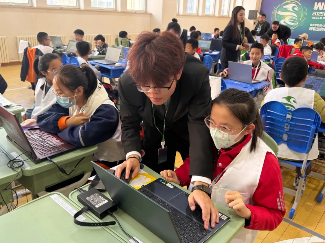 志愿服务|青少年机器人设计大赛呼和浩特选拔赛志愿服务活动