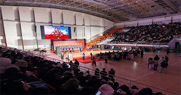 学院举办“青春铸魂 声颂家国”纪念“一二·九”运动合唱比赛