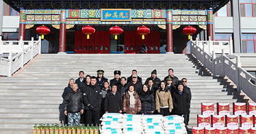 学院党委副书记张雪玉慰问寒假值班教职工