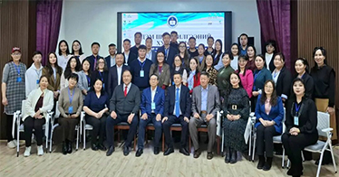 学院教师参加蒙古国达尔罕学院学术研讨会并获奖