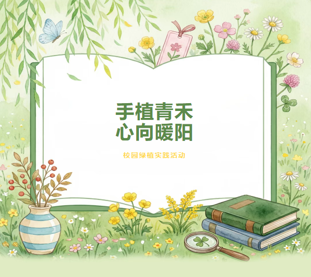 预热||五月心理活动——手植青禾·心向暖阳