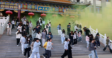 学院开展火灾应急演练