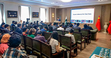 周玉树院长新书英文版发布会在巴基斯坦驻华大使馆举行