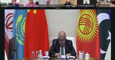 学院巴基斯坦研究中心主任唐俊受邀参加上合组织国际专题研讨会并发表演讲